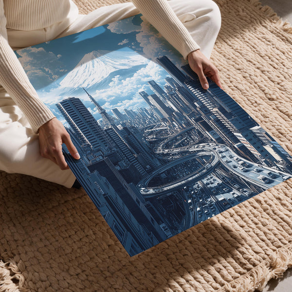Mount Fuji Cityscape