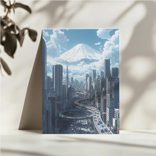 Mount Fuji Cityscape