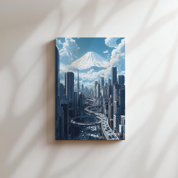 Mount Fuji Cityscape