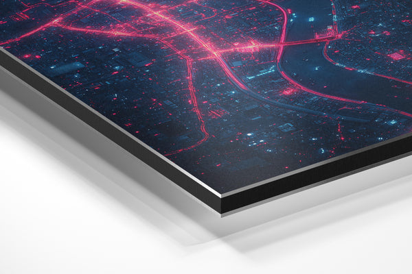 Cyber City Nightscape