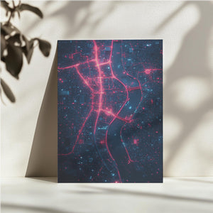 Cyber City Nightscape