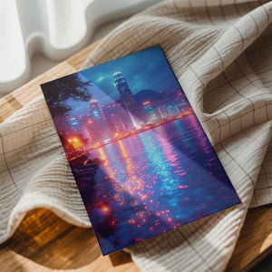 Skyline Waterfront Night