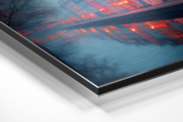 Pastel Canal Architecture