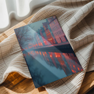 Pastel Canal Architecture