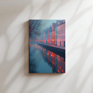 Pastel Canal Architecture