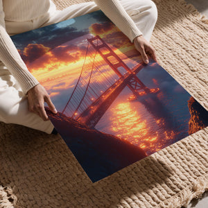 Golden Bridge Sunset