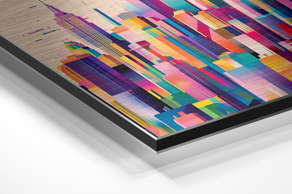 Colorful Modern Cityscape