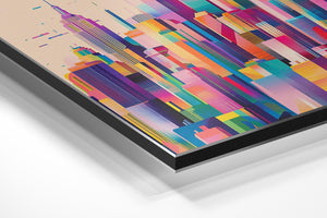 Colorful Modern Cityscape