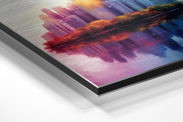 Serene Autumn Skyline