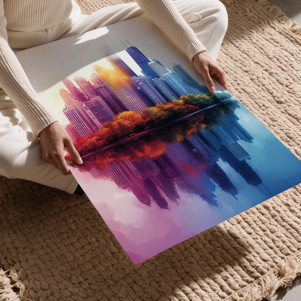 Serene Autumn Skyline