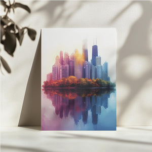 Serene Autumn Skyline