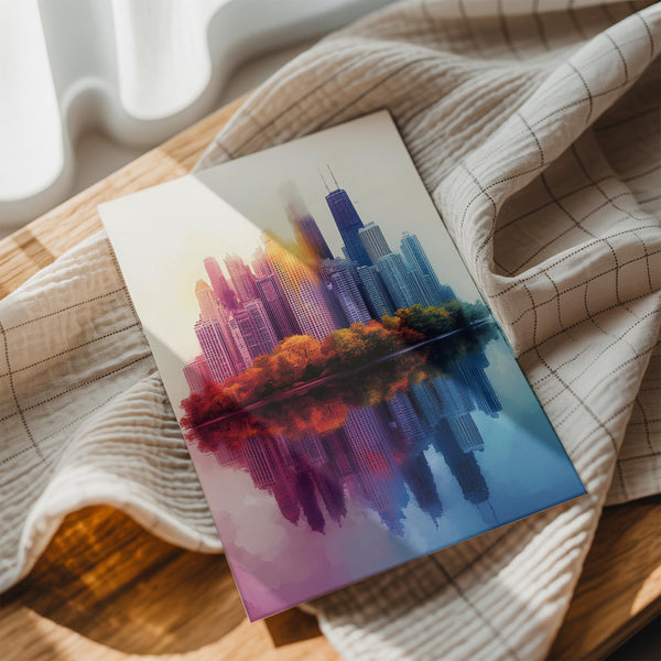 Serene Autumn Skyline