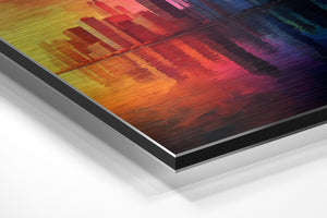 Radiant Sunset Skyline