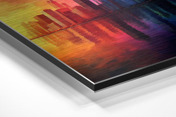 Radiant Sunset Skyline