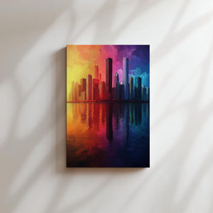 Radiant Sunset Skyline