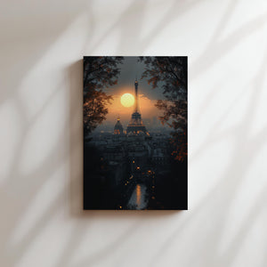 Eiffel Sunset Glow