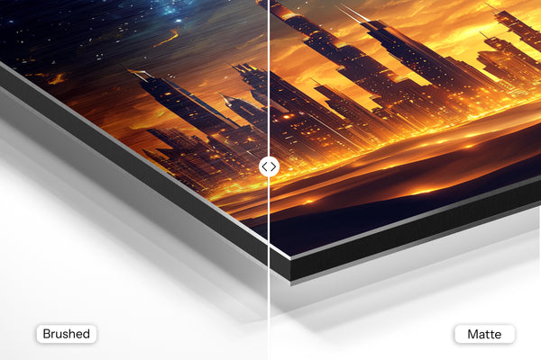 Desert Skyline at Dusk