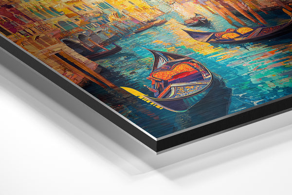 Venetian Canal Gondolas