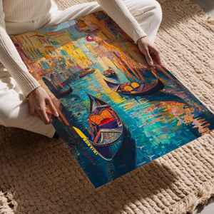 Venetian Canal Gondolas