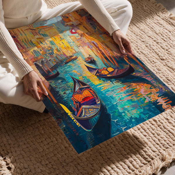 Venetian Canal Gondolas