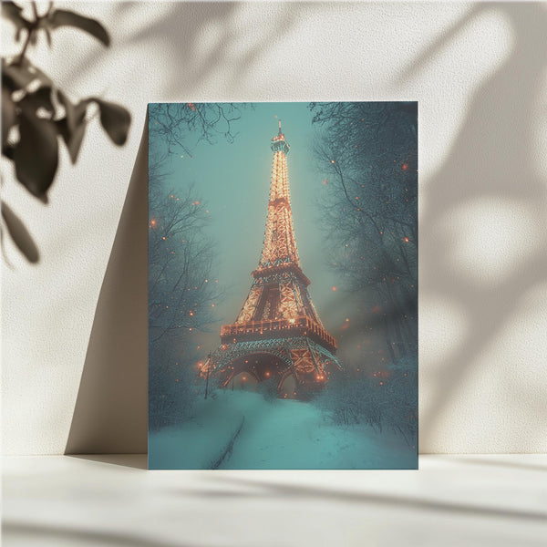 Eiffel Tower in Winter