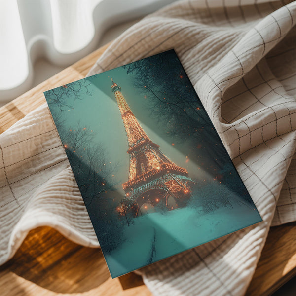 Eiffel Tower in Winter