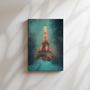 Eiffel Tower in Winter