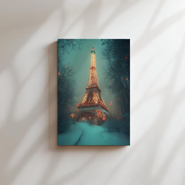 Eiffel Tower in Winter