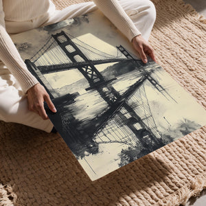 Golden Gate Watercolor