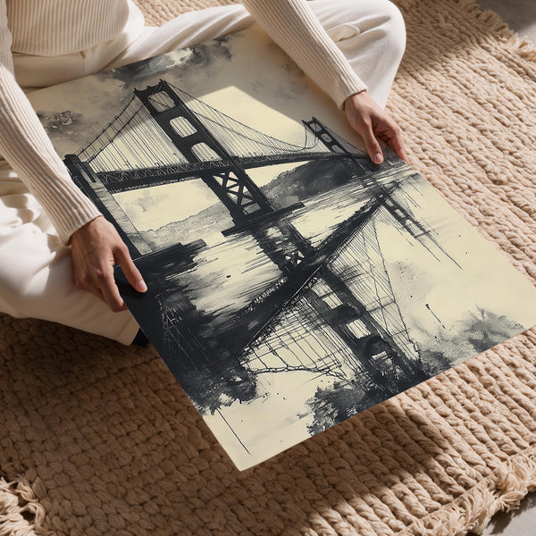 Golden Gate Watercolor