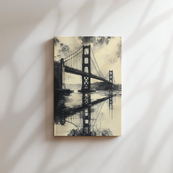 Golden Gate Watercolor