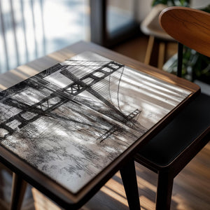 Golden Gate Etched Style