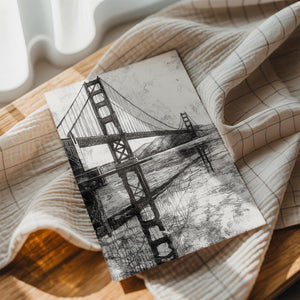 Golden Gate Etched Style