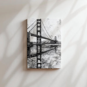 Golden Gate Etched Style