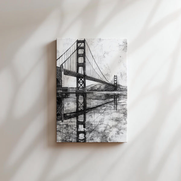 Golden Gate Etched Style