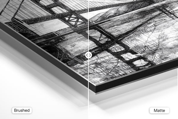 Golden Gate Etched Style