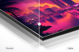 Miami Cityscape Sunset