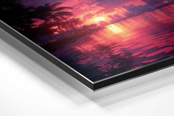 Tropical Sunset Miami
