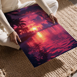 Tropical Sunset Miami