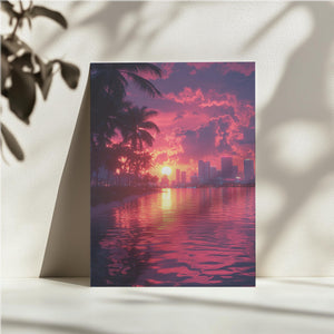 Tropical Sunset Miami