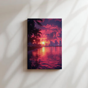 Tropical Sunset Miami