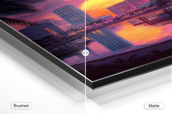 Miami Bay Evening Glow