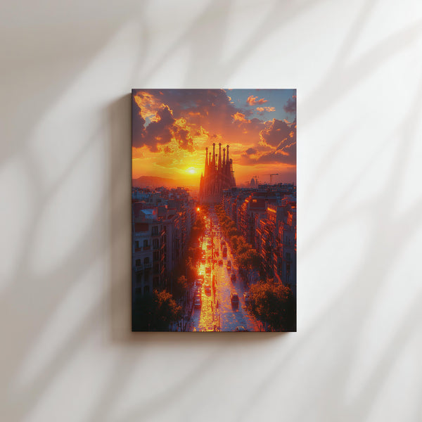 Sagrada Familia Golden Hour