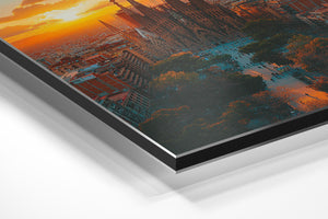 Barcelona Sunlit Cathedral View