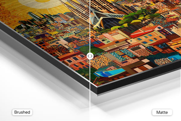 Mosaic Barcelona Cathedral Scene