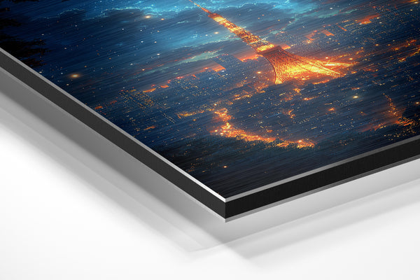 Tokyo Tower Starry Night