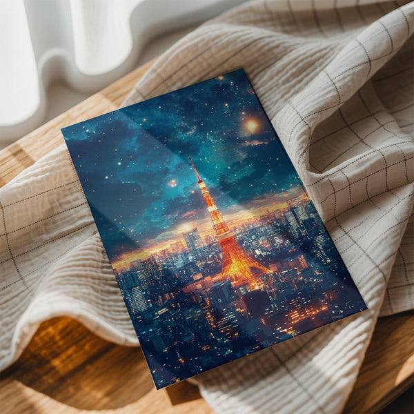 Tokyo Tower Galaxy Sky