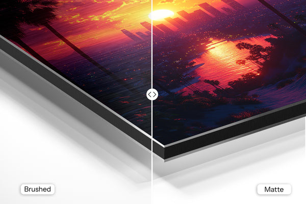 Los Angeles Sunset Palm View