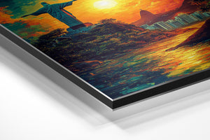 Christ Redeemer Sunset Glow