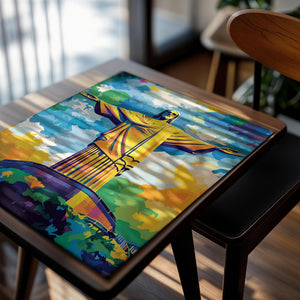 Vibrant Christ Redeemer Art